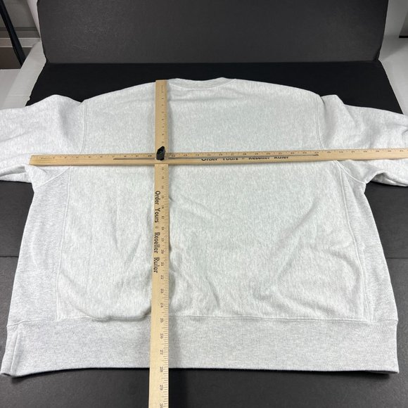 VTG Notre Dame de Sion 1912 Sweatshirt Extra Large Grey & Purple Faded Crewneck - Picture 11 of 14